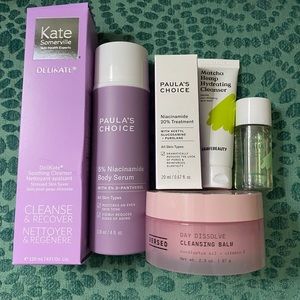 Unopened Skincare Bundle Kate Somerville Krave Paula’s choice